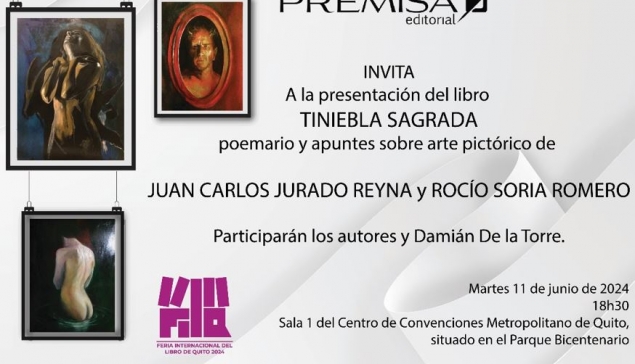 Fusión de impacto: pintura y poesía en Tiniebla Sagrada